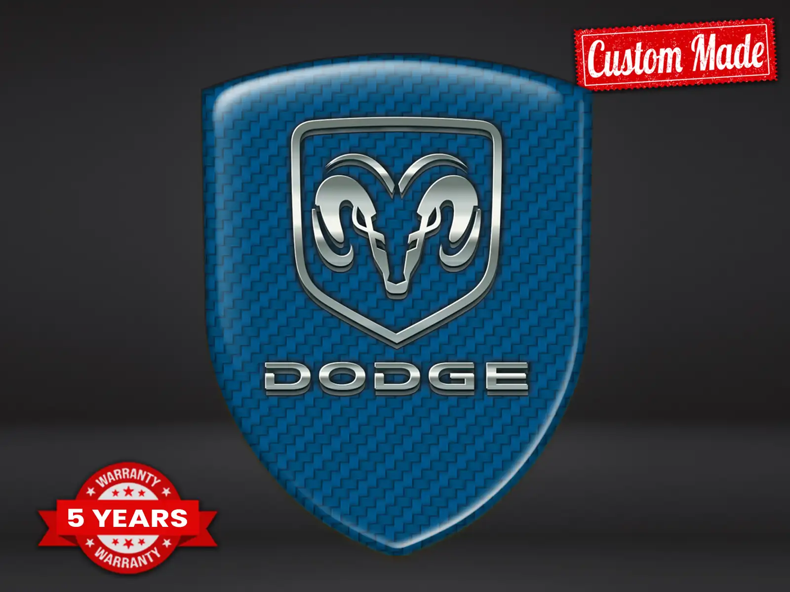 Dodge Personalisierte Logo Aufkleber Stil Max Haltbar Pro